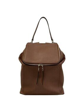 Loewe | Bags | Loewe Anton Anagram Slouchy Calfskin Backpack  display picture 1